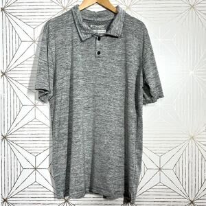 Cougar Sport Polo Shirt Men's Size Large Gray Heather *Dryfromance Technology*